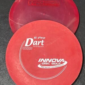 Innova R-Pro Dart 173.4 & Champion Factory Second Dart 171.9 Disc Golf Discs